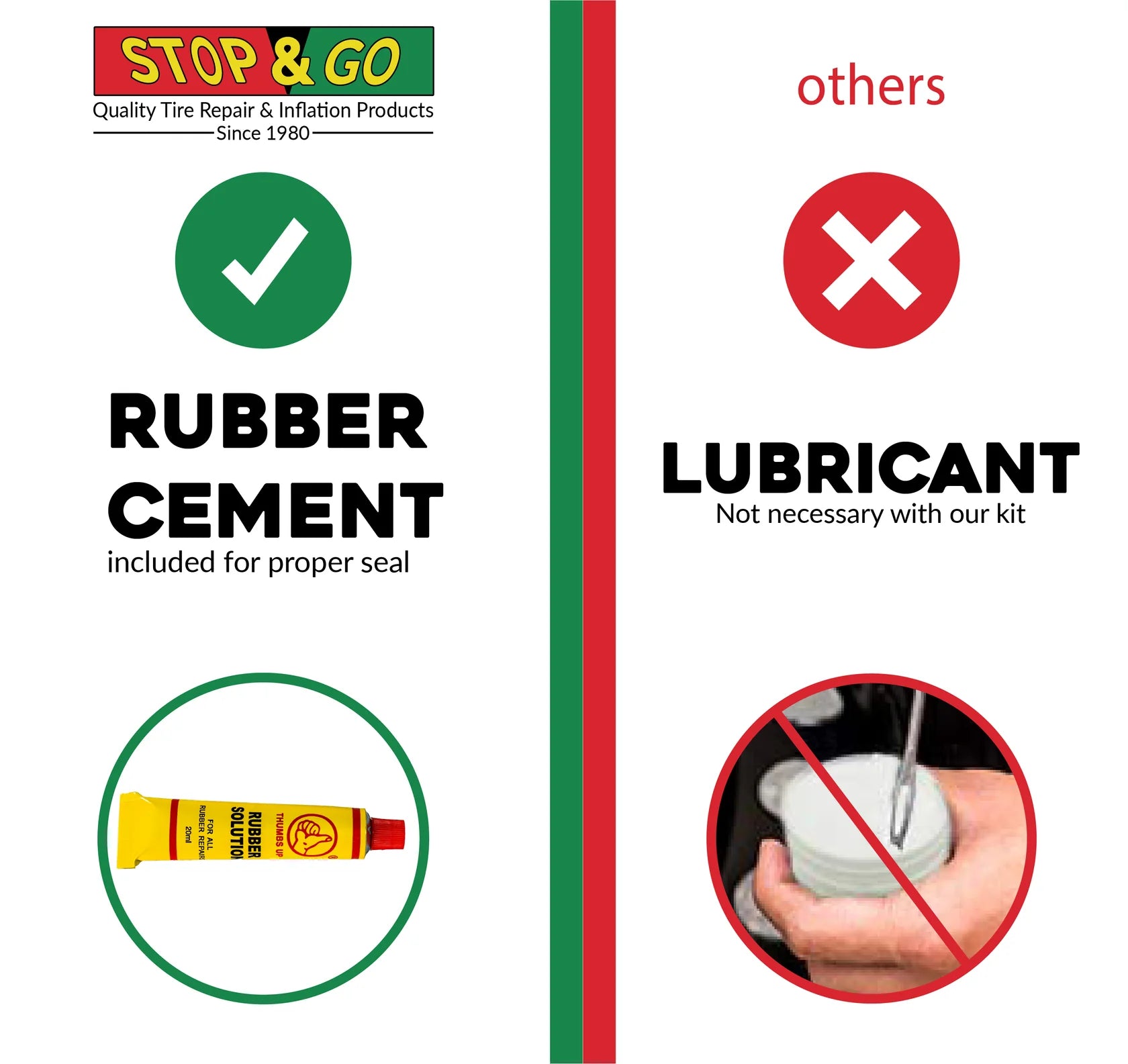 Kit de Reparación para Neumáticos Tubeless con 25 Piezas