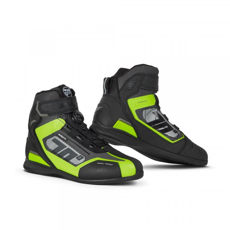 SD-BR3 Veloce Pro - Botas de Moto con ajuste ATOP® y transpirabilidad AIRKNIT