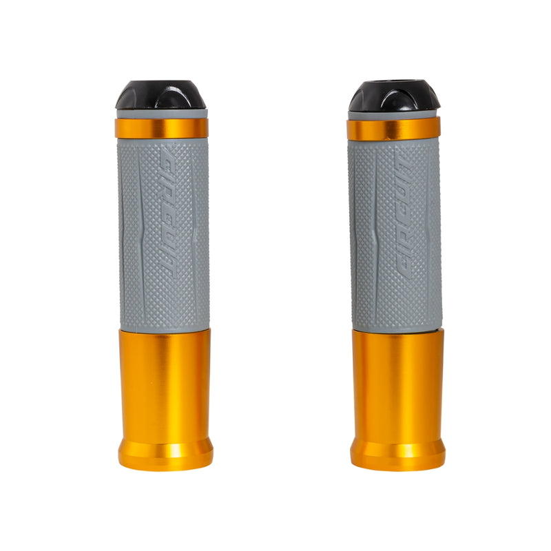 Silverstone Handgrips with Anodized Golden Color Ring