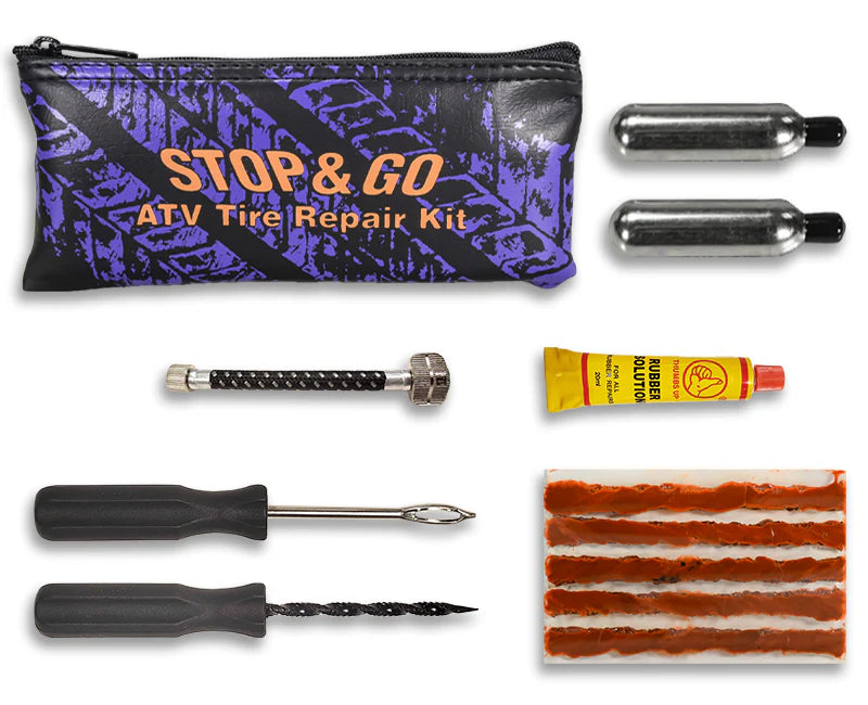 Kit de Reparación Tubeless para ATV con CO2 – Rápido y eficaz para pinchazos