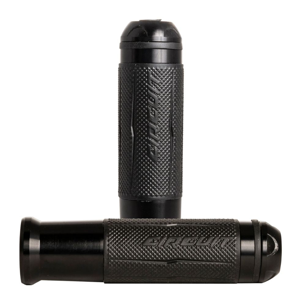 Silverstone Handgrips with Anodized Black Color Ring