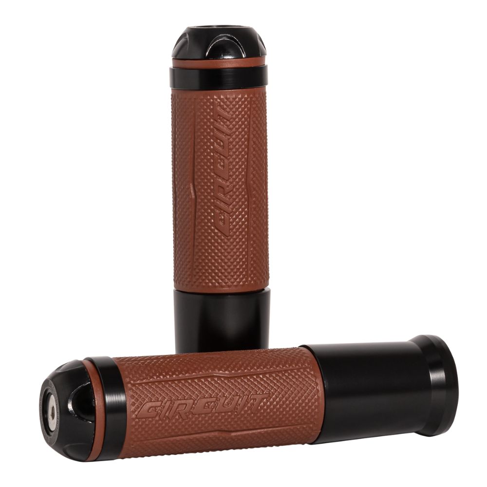 Silverstone Handgrips with Anodized Black Color Ring