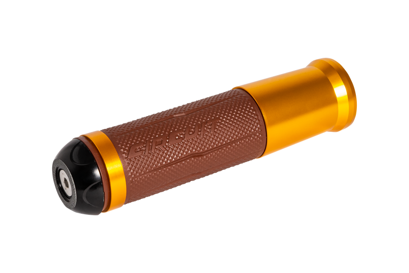 Silverstone Handgrips with Anodized Golden Color Ring
