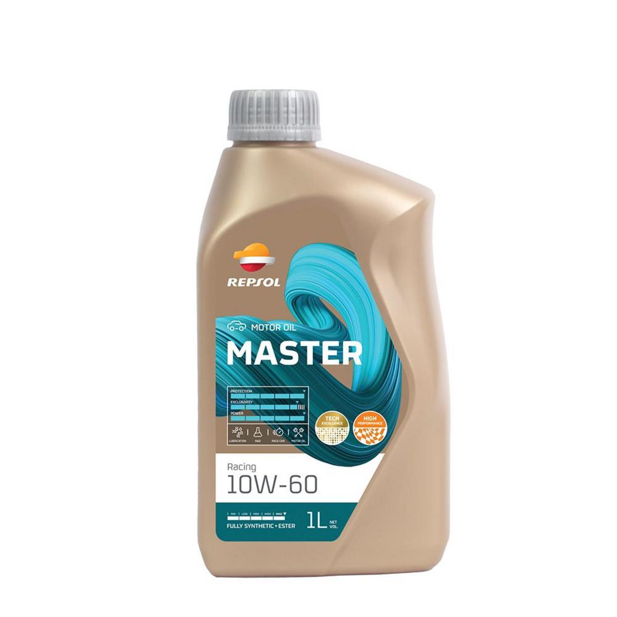 Repsol MASTER RACING 10W60 - Aceite sintético