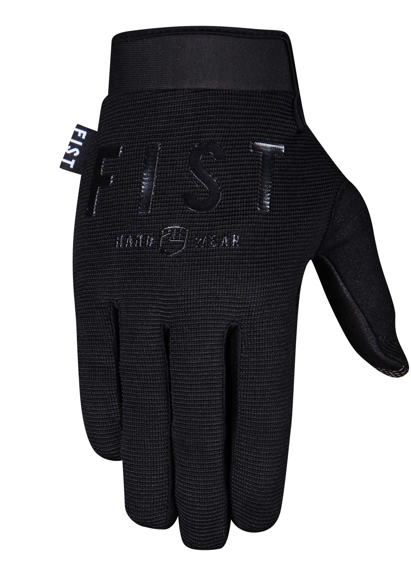 Black Moto Hybrid Road Glove | Fist