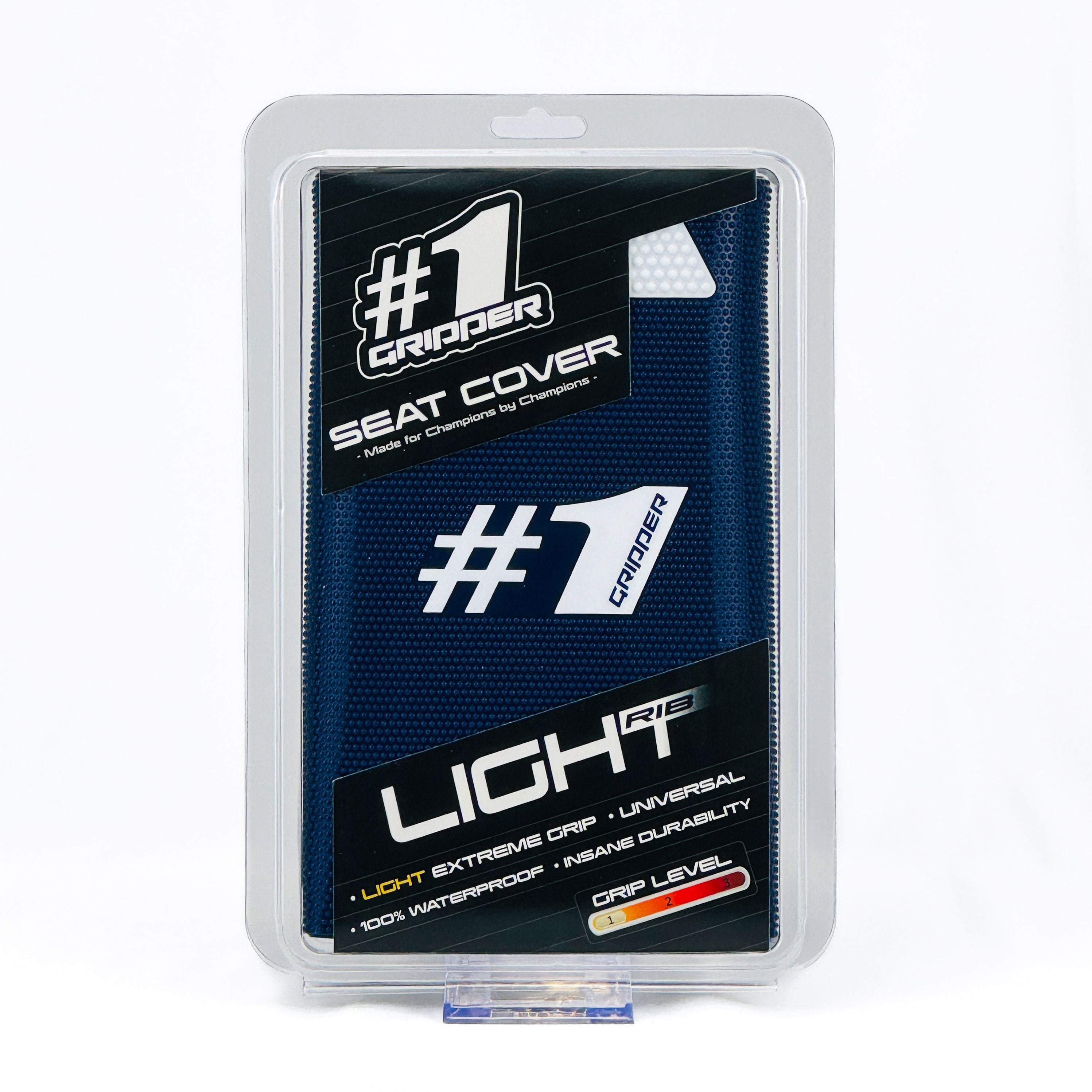 LIGHT RIB Seat Cover - Dark Blue/White