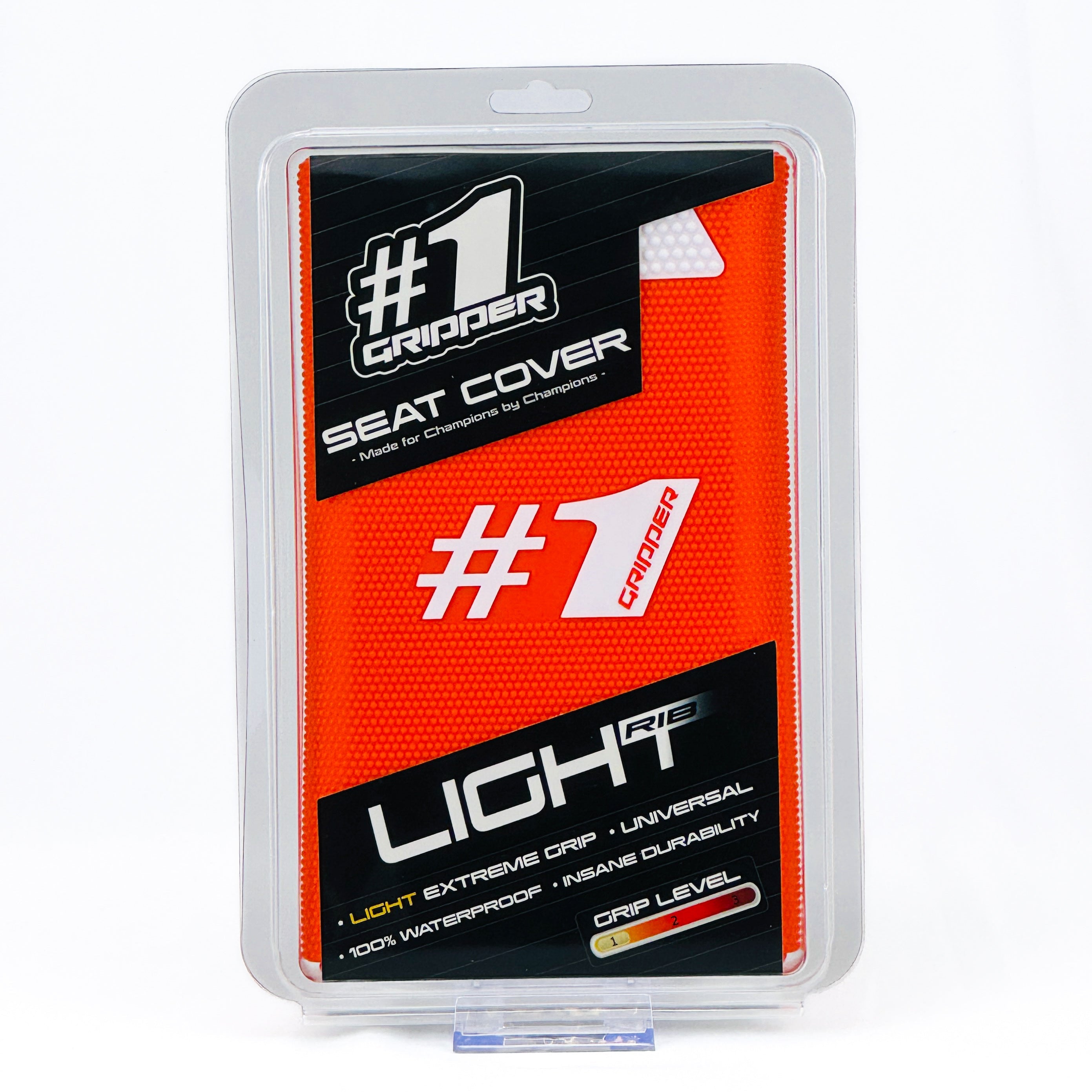 LIGHT RIB Seat Cover - Orange/White