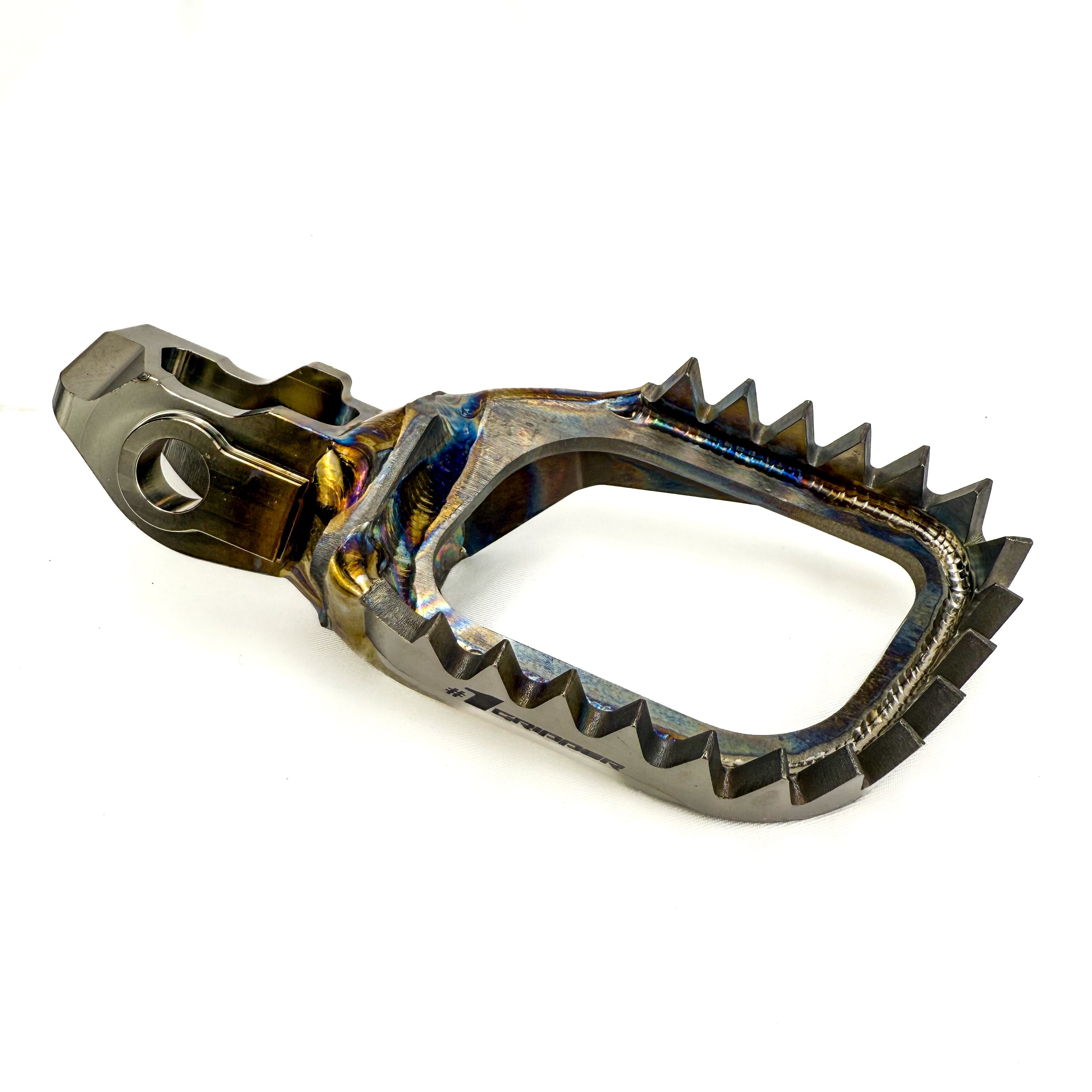 Ti-CTRL Footpegs - Mud-Free - Honda