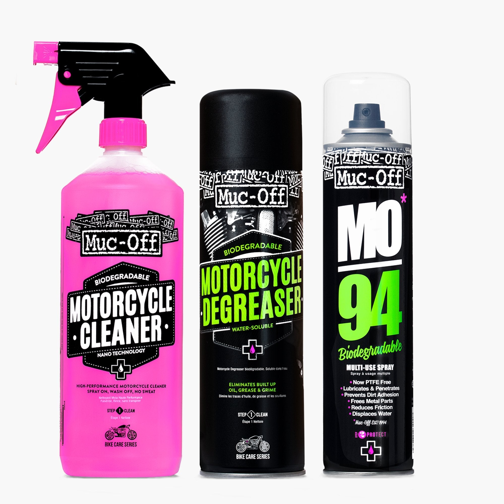 Clean & Protect Moto Bundle