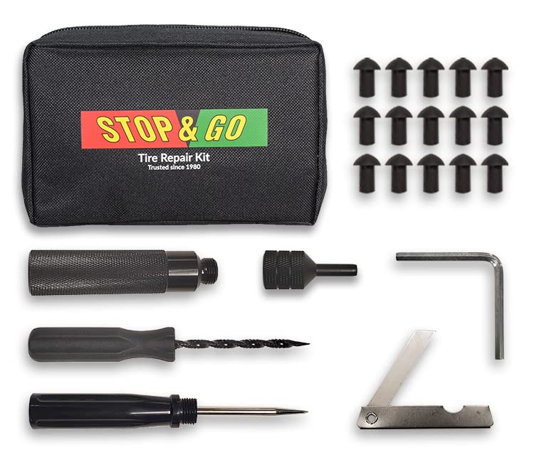 Kit de Reparación de Neumáticos Tubeless Pocket Plugger