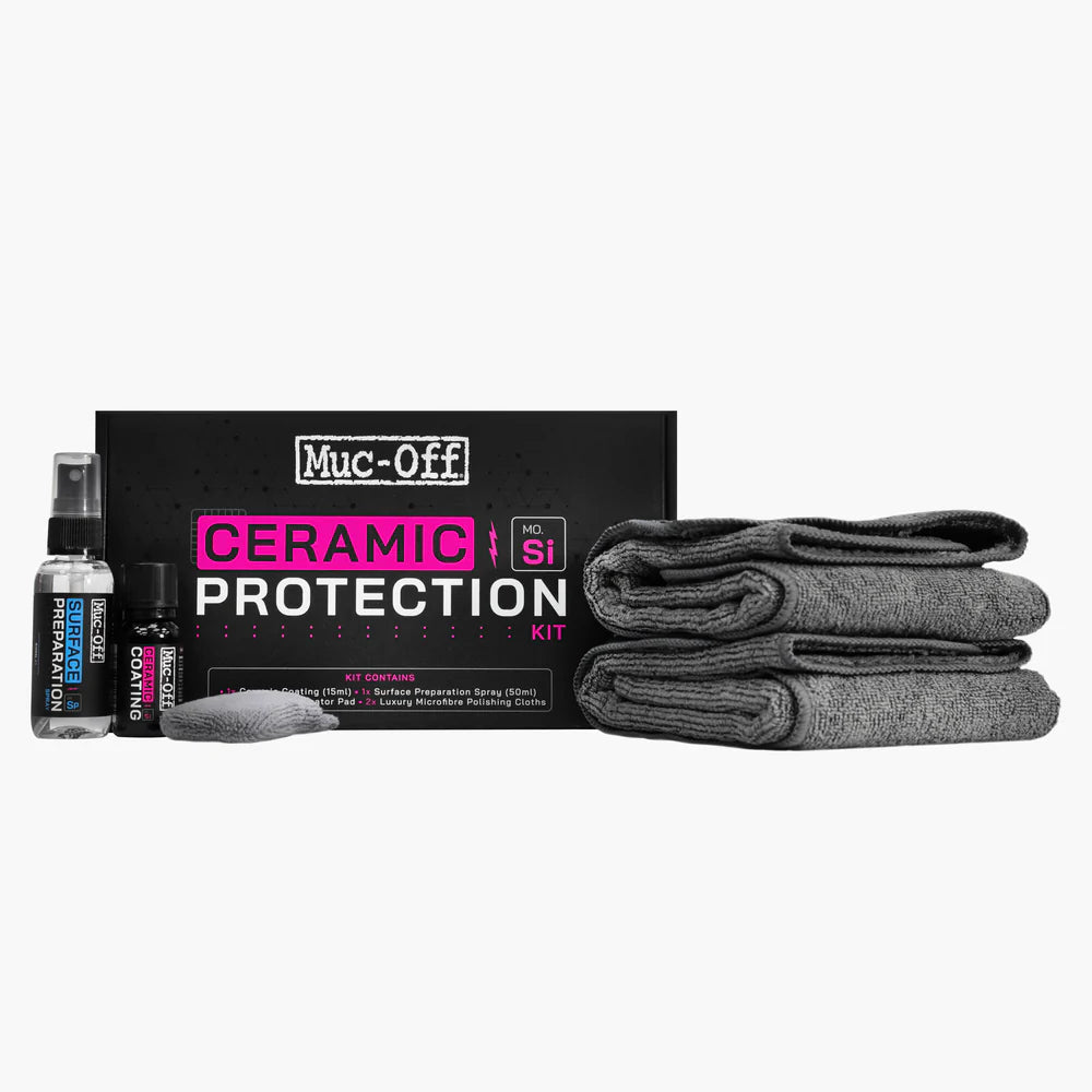 Kit de Protección Cerámica para Motos (15ml) | Muc-Off