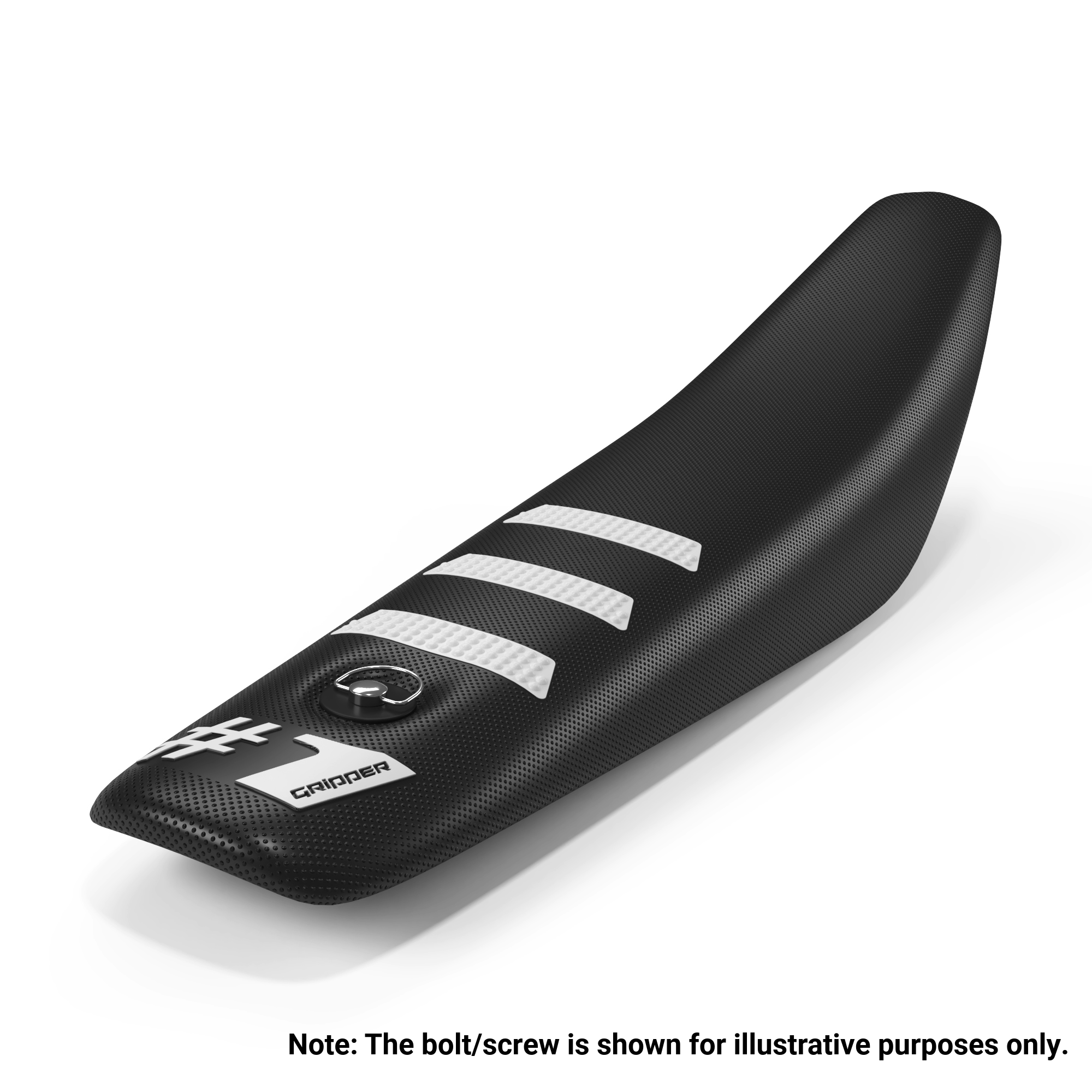 LIGHT RIB MINI Seat Cover - Black/White