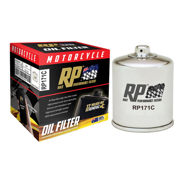 Race Performance Motorcycle Oil Filter - RP171C