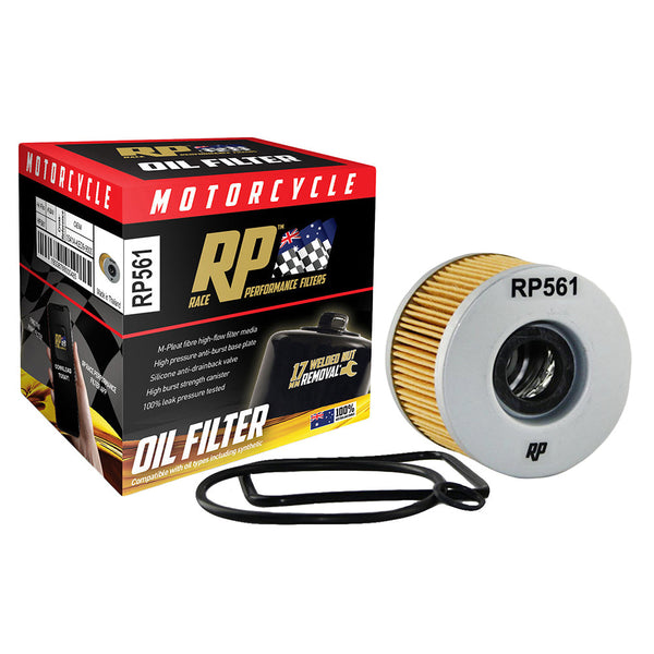 Race Performance Motorcycle Oil Filter - RP561