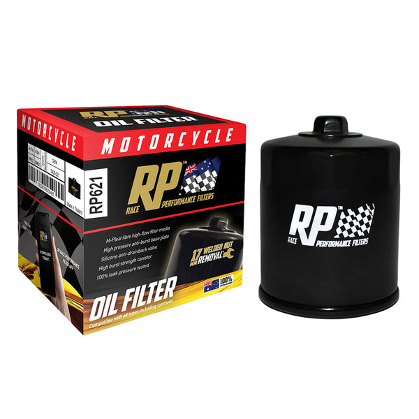 Race Performance Motorcycle Oil Filter - RP621