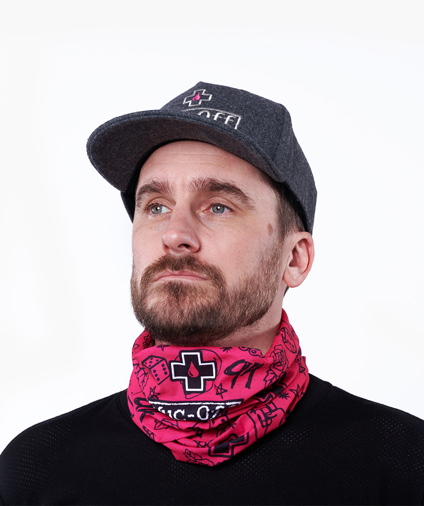 Lightweight Neck Gaiter - Pink Punk