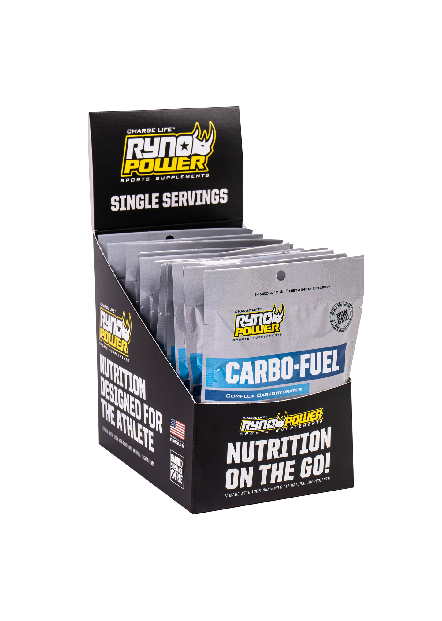 CARBO-FUEL STIMULANT-FREE DRINK MIX