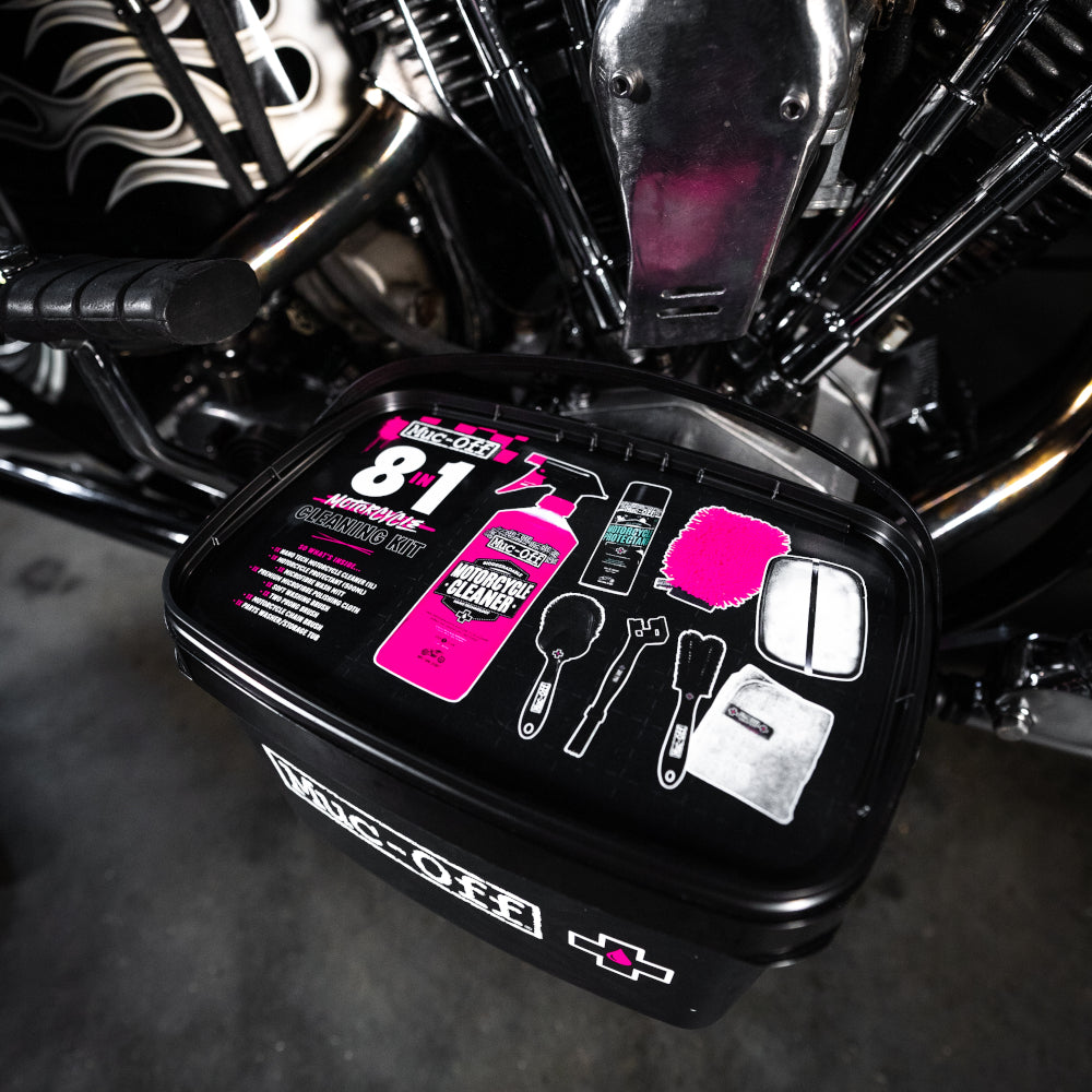 8 in 1 Motorcycle Cleaning Kit