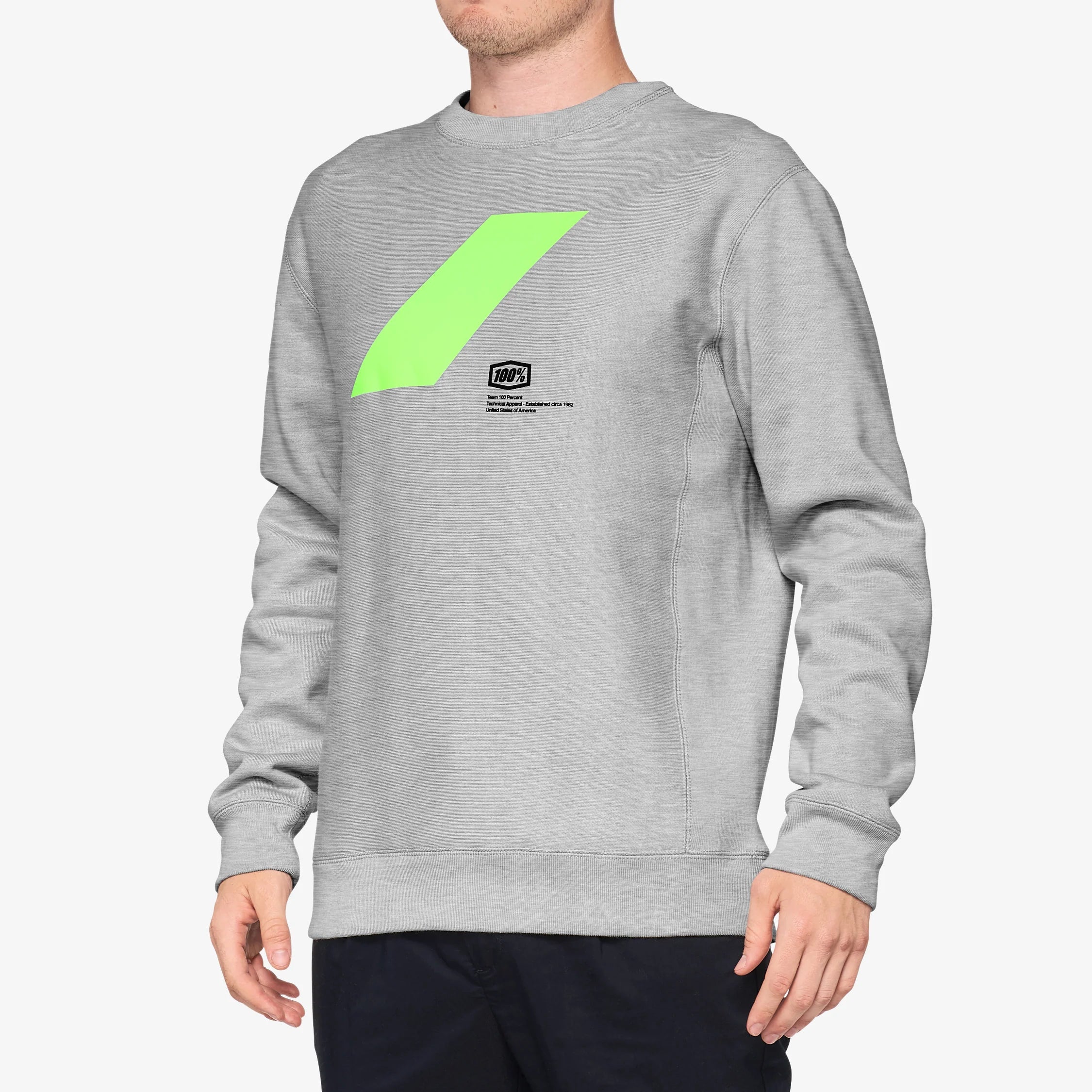 Rend Pullover Crewneck Fleece Heather | 100%